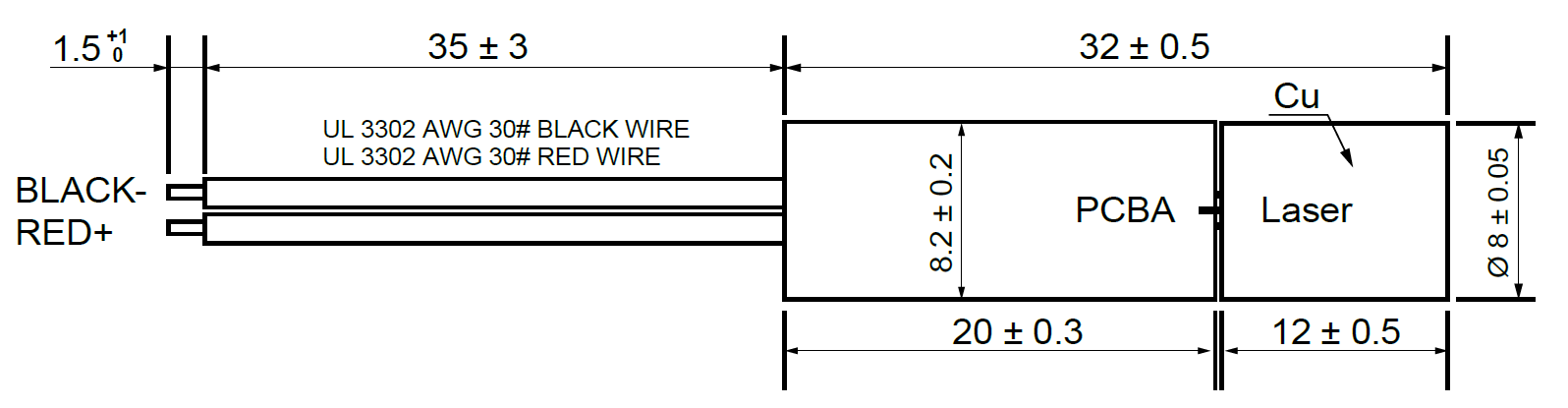 6594SD-520D8-5mW 6594SD-520D8-5mW